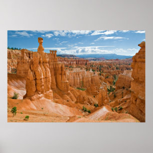 Poster Parc national de canyon de Bryce de formation du