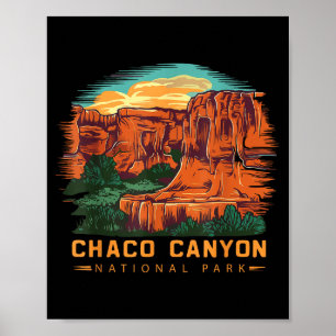 Poster Parc national de Chaco Canyon