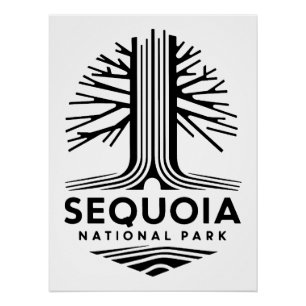 Poster Parc national de la Sequoia