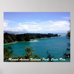 Poster Parc national de Manuel Antonio, Costa Rica
