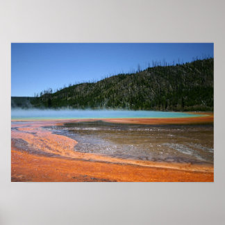 Poster Parc national de Yellowstone