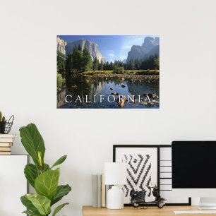 Poster Parc national de Yosemite Californie