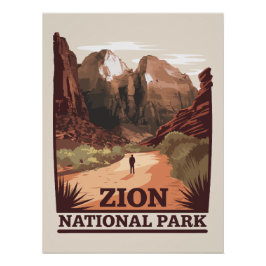 Poster Parc national de Zion