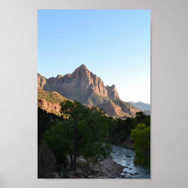 Poster Parc national de Zion (Devant)