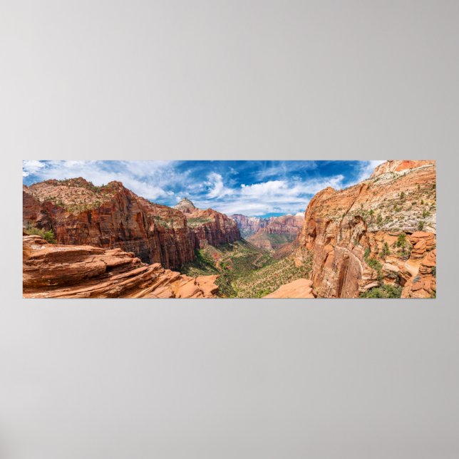 Poster Parc national de Zion - Utah (Devant)