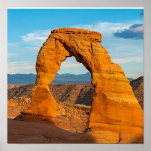 Poster Parc national des Arches MOAB Utah