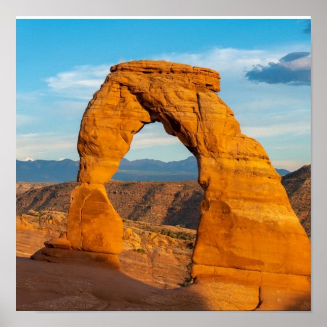 Poster Parc national des Arches MOAB Utah (Devant)