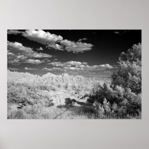 Poster Parc national des Badlands