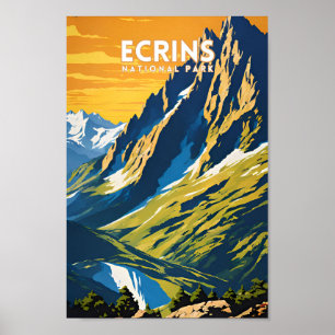 Poster Parc national des Écrins