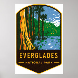Poster Parc national des Everglades