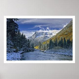 Poster Parc national des Glaciers - Montana