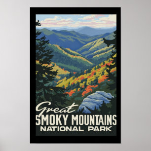 Poster Parc national des Great Smoky Mountains
