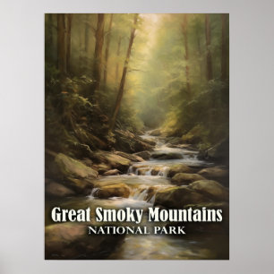 Poster Parc national des Great Smoky Mountains