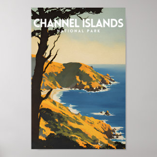 Poster Parc national des îles Channel