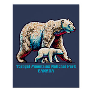 Poster Parc national des Monts-Torngat Canada