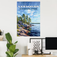 Parc national des Voyageurs Rainy Lake Minnesota