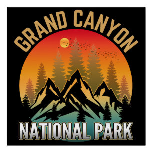 Poster Parc national du Grand Canyon