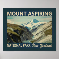 Parc national du Mont Aspiring Nouvelle-Zélande Vi
