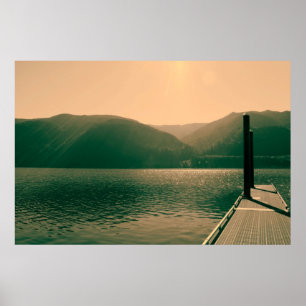 Poster Parc national olympique, photographie de paysage