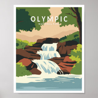 Poster Parc national Olympique Washington