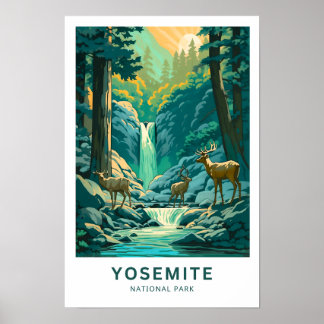 Poster Parc national Yosemite Imprimer