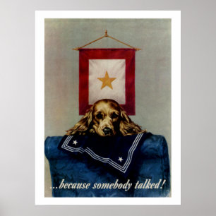 Poster Parce Que Quelqu'Un A Parlé