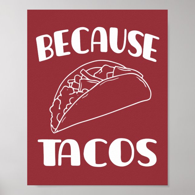 Poster Parce que Tacos (Devant)