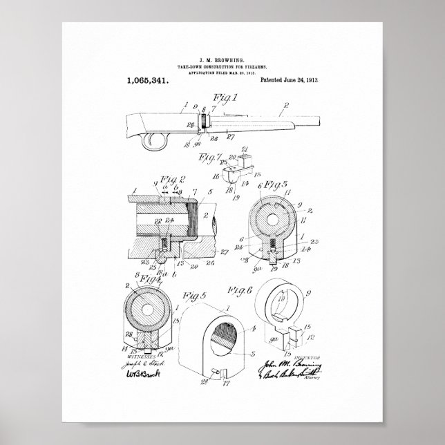 Poster Parcourir 22 fusils semi-auto et Remington modèle  (Devant)