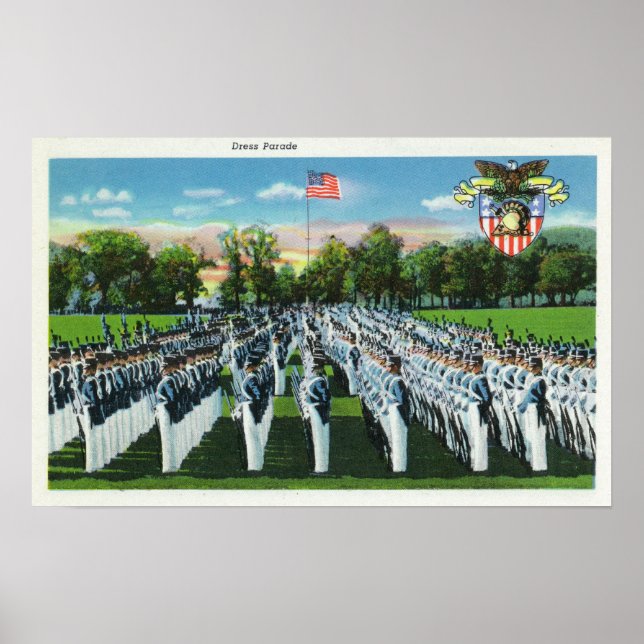 Poster Parcours de tenue de l'Académie militaire (Devant)