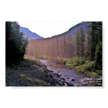 Parcs Glacier-Waterton de Misty Creek Sunrise