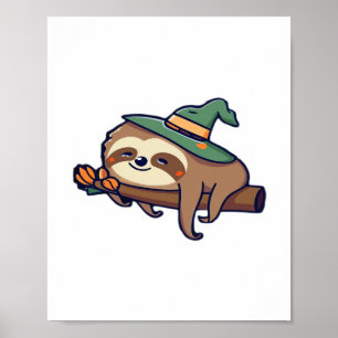 Poster paresseux kawaii T-Shirt Classique