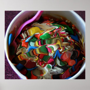 Poster Parfait de crème glacée