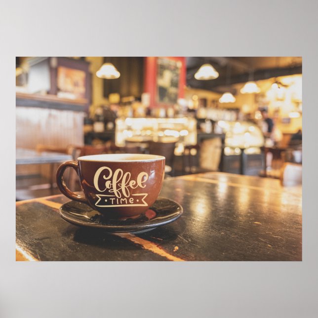 Poster Parfait pour les amateurs de café (Devant)