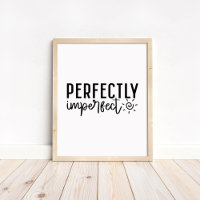 Parfaitement imparfait - Minimaliste Motivationnel