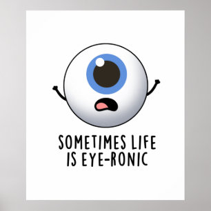 Poster Parfois, La Vie Est Un Jeu De Yeux Idieux
