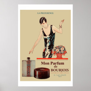 Poster Parfum Bourjois de lundi