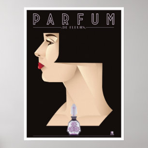 POSTER PARFUM DE FLEURS