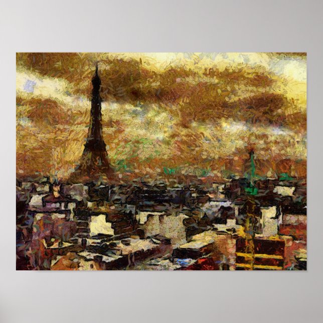 Poster Paris (Devant)