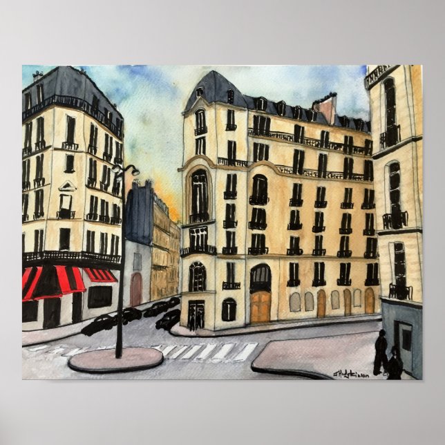 Poster Paris (Devant)