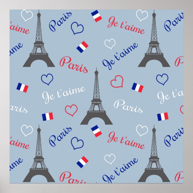 Poster Paris (Devant)