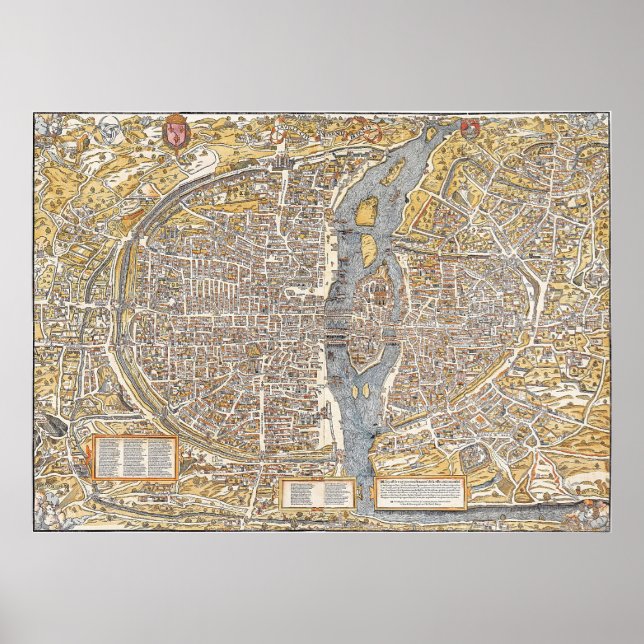 Poster Paris 1550 (Devant)
