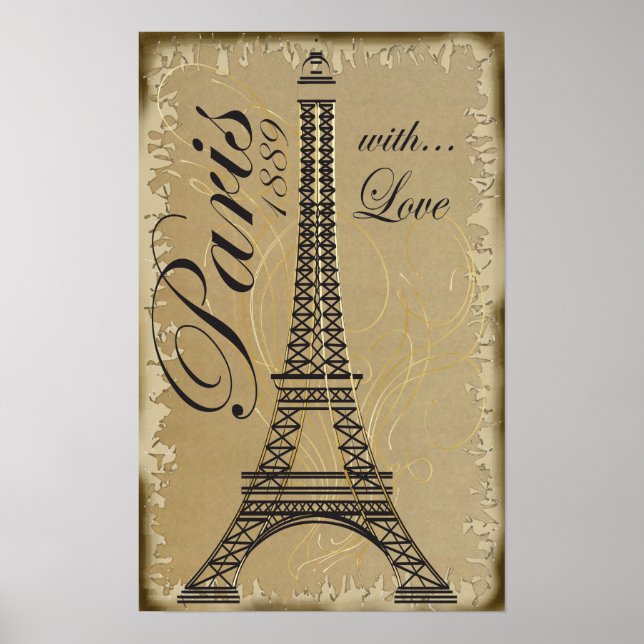 Poster Paris, avec amour (Devant)