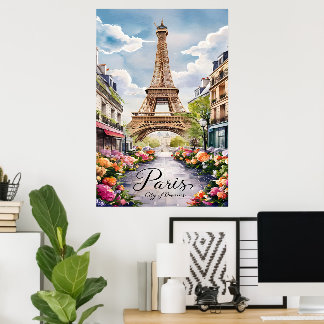 Poster Paris Dreamscape Avec Tour Eiffel