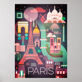 Poster - Paris Frankreich
