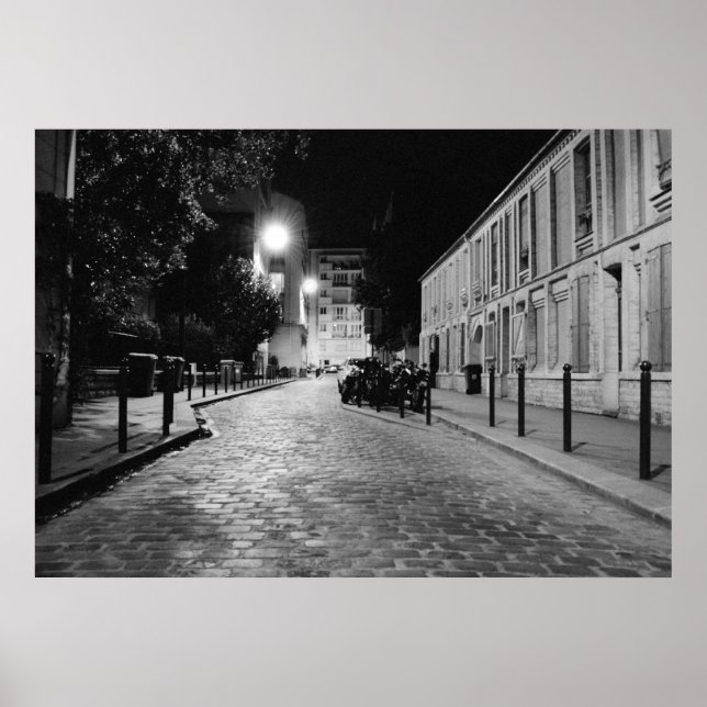 Poster Paris la nuit (Devant)
