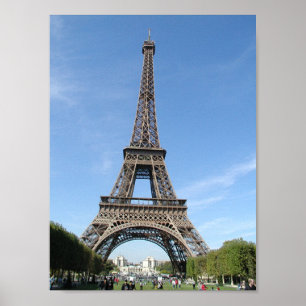 Poster Paris - tour d'Eiffle