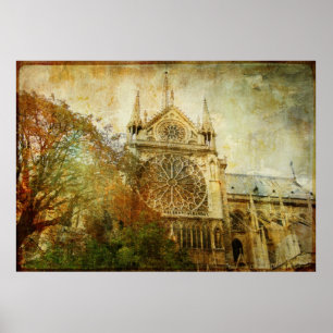 Poster Paris vintage