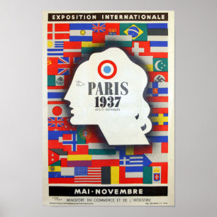 Poster Paris-Weltausstellung 1937