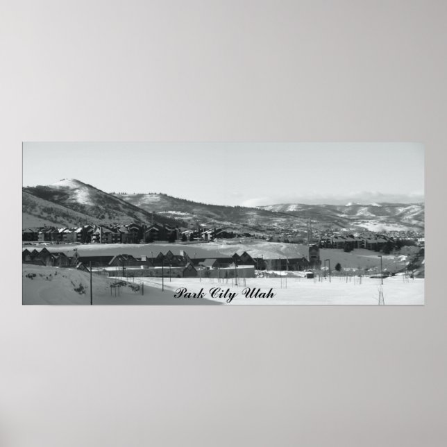 Poster Park City Utah (Devant)
