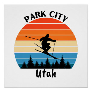 Poster Park City Utah